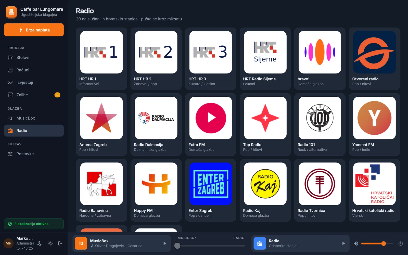 20 radio stanica s logotipima